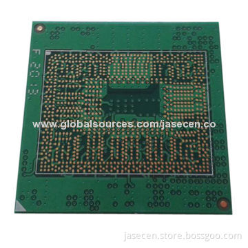 HDI 8-layer PCB for laptop, with 0.8mm thickness and hole size of 0.1mm